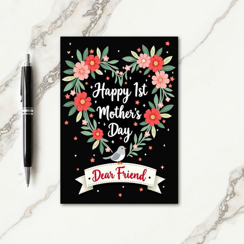 Botanical Pattern Mothers Day Card