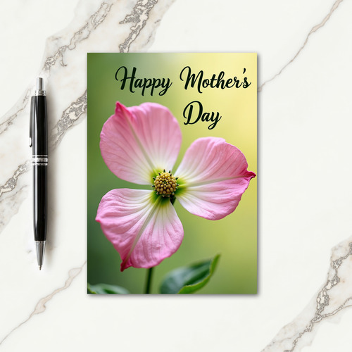 Botanical Portrait Bloom Card