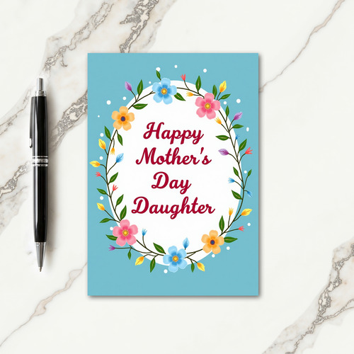 Botanical Spring Mothers Day Card