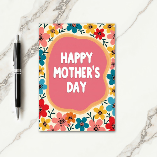 Botanical Springtime Hello Card