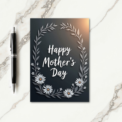 Botanical Wreath Greeting Card