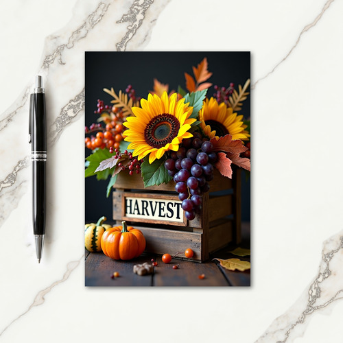Bountiful Harvest Card