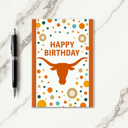 Bovine Celebration Birthday Card
