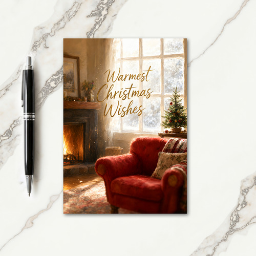 Brief Christmas Message Card