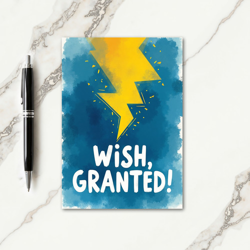 Bright Birthday Bolt Card
