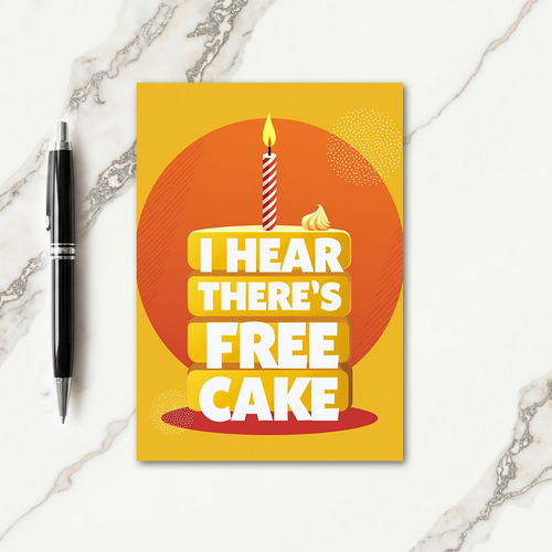Bright Candle Birthday Card