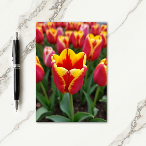 Bright Floral Blossom Art Card