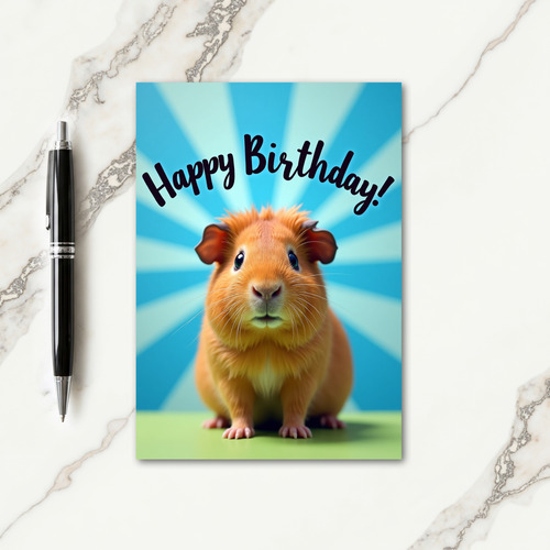 Bright Gaze Birthday Card