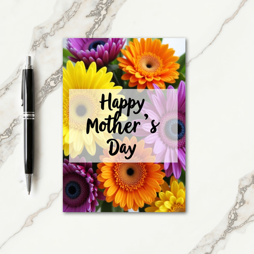 Bright Mothers Day Card