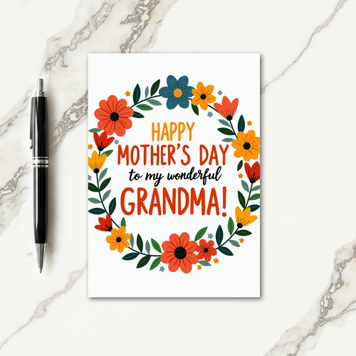 Bright Mothers Day Love Card