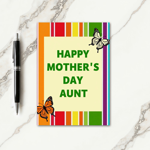 Bright Mothers Day Message Card