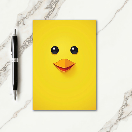 Bright Stylized Bird Birthday Card