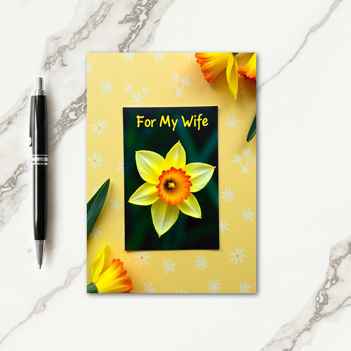 Bright Wife Mothers Day Card