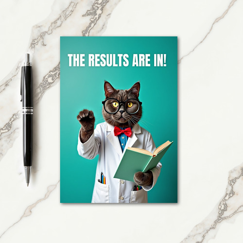 Brilliant Fathers Day Results Card