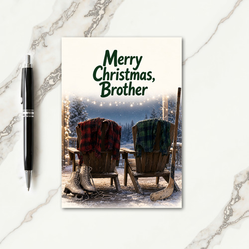 Brother Christmas Card