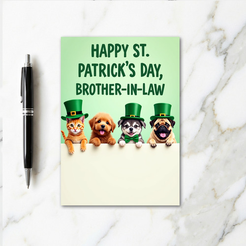 Brother In Law Happy Day Card