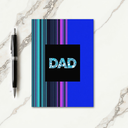 Bubbled Dad Sweet Fathers Day Card