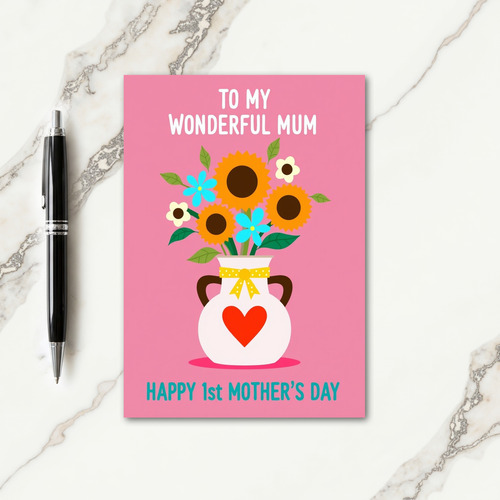 Bubblegum Bouquet Of Love Card