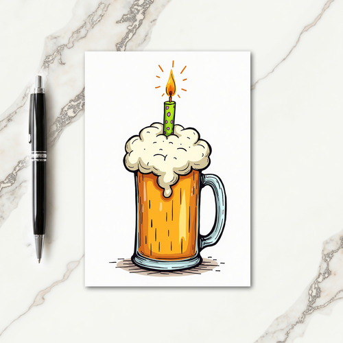 Bubbly Celebration Birthday Card
