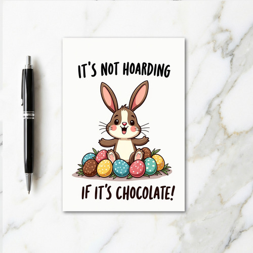 Bunny And Sweets Happy Card