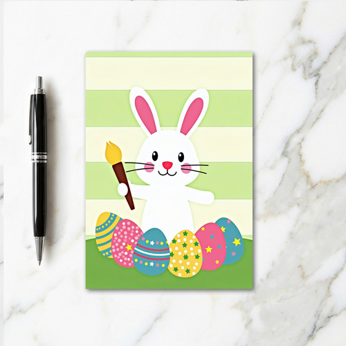 Bunny Art Creation Card