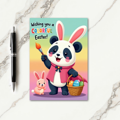 Bunny Bear Happy Season Card