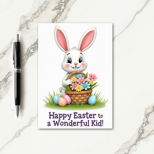 Bunny Blooms Spring Card