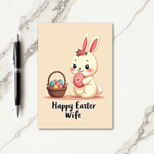 Bunny Blooms Springtime Card