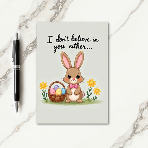 Bunny Blossoms Springtime Card