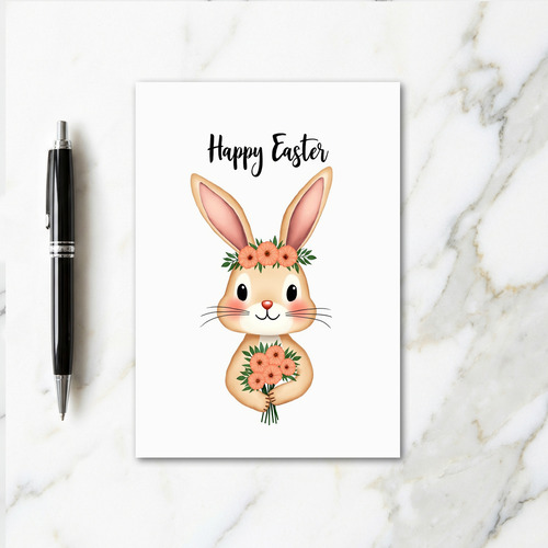 Bunny Bouquet Easter Card