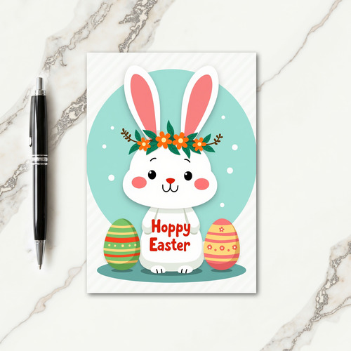 Bunny Bright Springtime Card