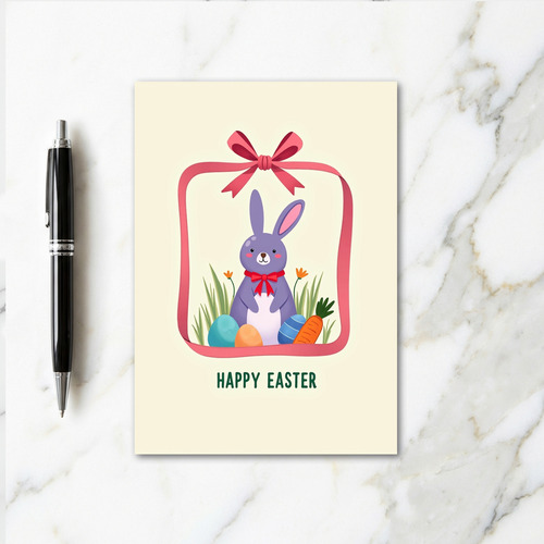 Bunny Celebration Springtime Card