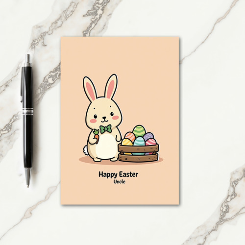 Bunny Easter Greeting Card