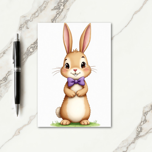 Bunny Friend Greeting Card