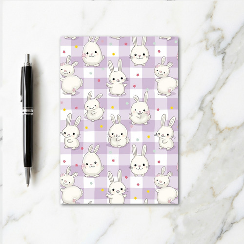 Bunny Friends Pattern Art Card