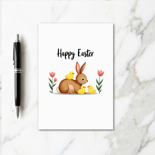 Bunny Friends Springtime Card