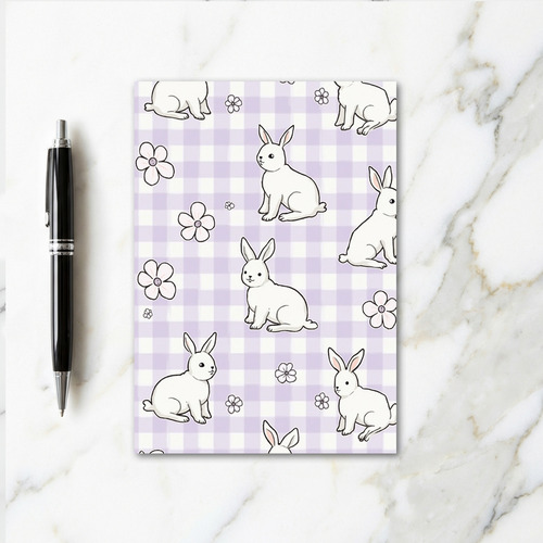 Bunny Gingham Springtime Story Card