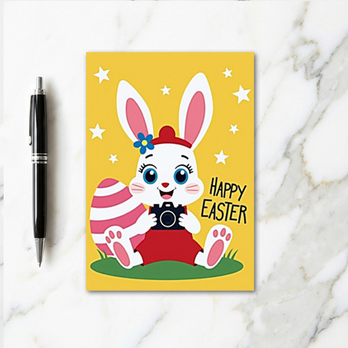 Bunny Happy Easter Occasion Card