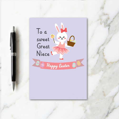 Bunny Happy Easter Season Card