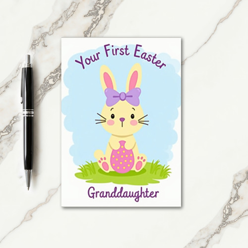 Bunny Hugs Happy Celebration Card