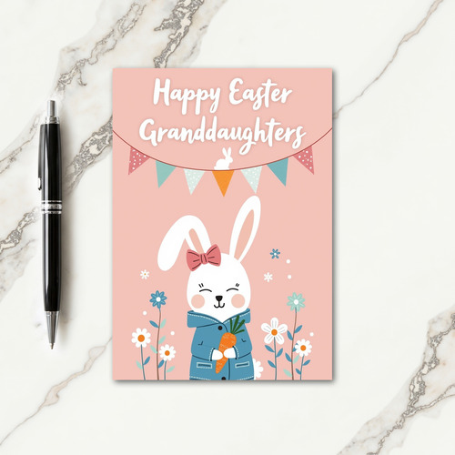 Bunny Hugs Seasonal Card
