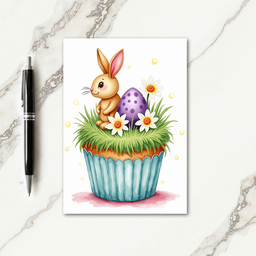 Bunny Springtime Joy Card