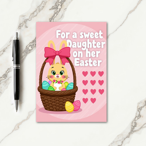 Bunny Springtime Wishes Card