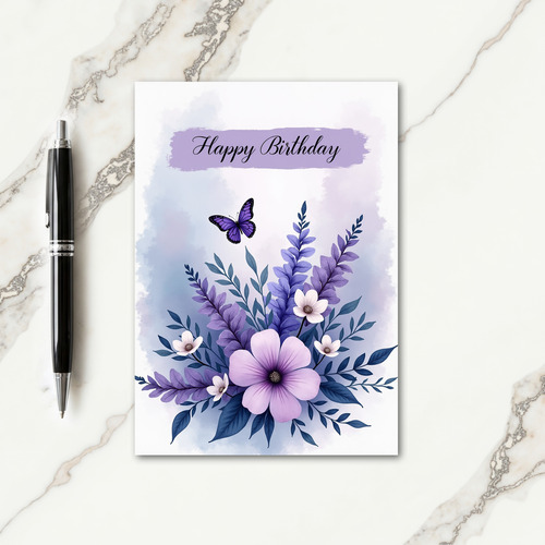 Butterfly Birthday Card