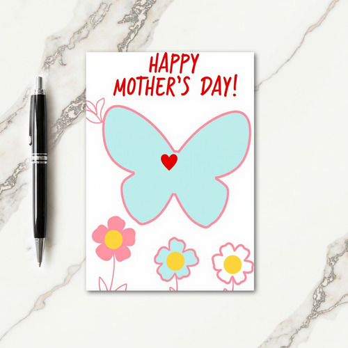 Butterfly Love Mothers Day Card