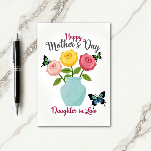 Butterfly Mothers Day Greet Card