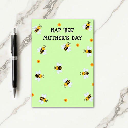 Buzzing Sweet Mothers Day Card