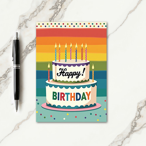Cake Celebration Card