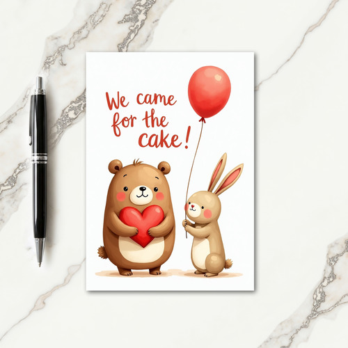 Cake Friends Birthday Card
