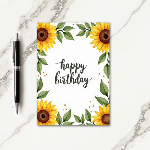 Calligraphy Celebration Card
